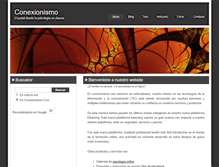 Tablet Screenshot of conexionismo.com